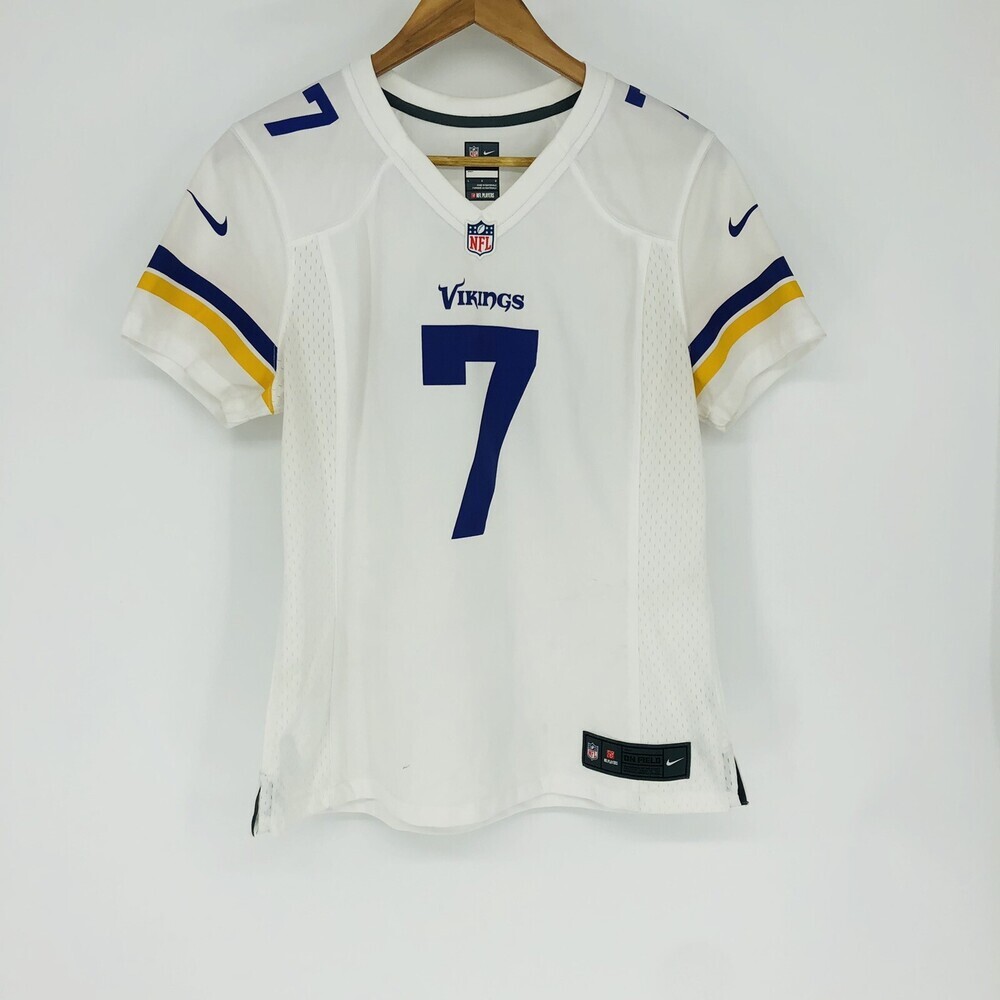 Minnesota Vikings Nike On Field Home Jersey Christian Ponder Women's Size Large